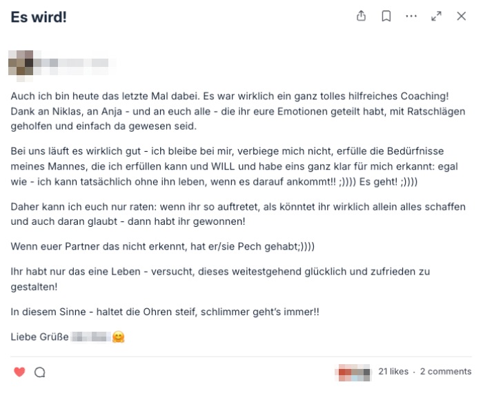 Erfahrungsbericht 7